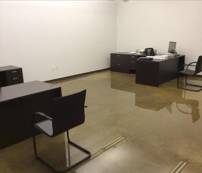 Office flooded in Suwanee